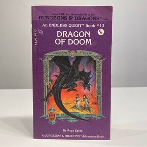 DRAGON OF DOOM Endless Quest book #13 Dungeons & Dragons D&D (TSR, 1983)